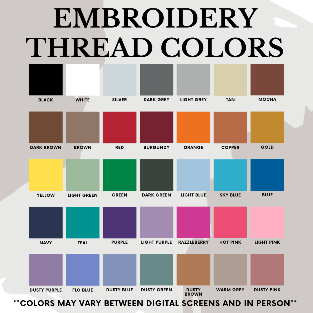 Custom Logo Chest | Embroidered Apparel