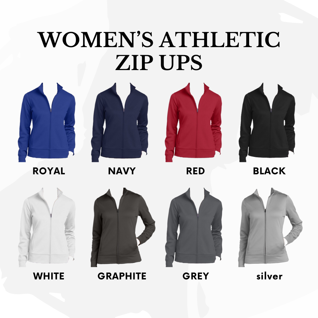 Pickleball Personalized Athletic Zip Up