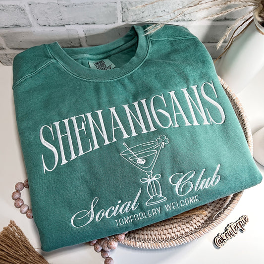 Shenanigans Social Club | Embroidered Apparel