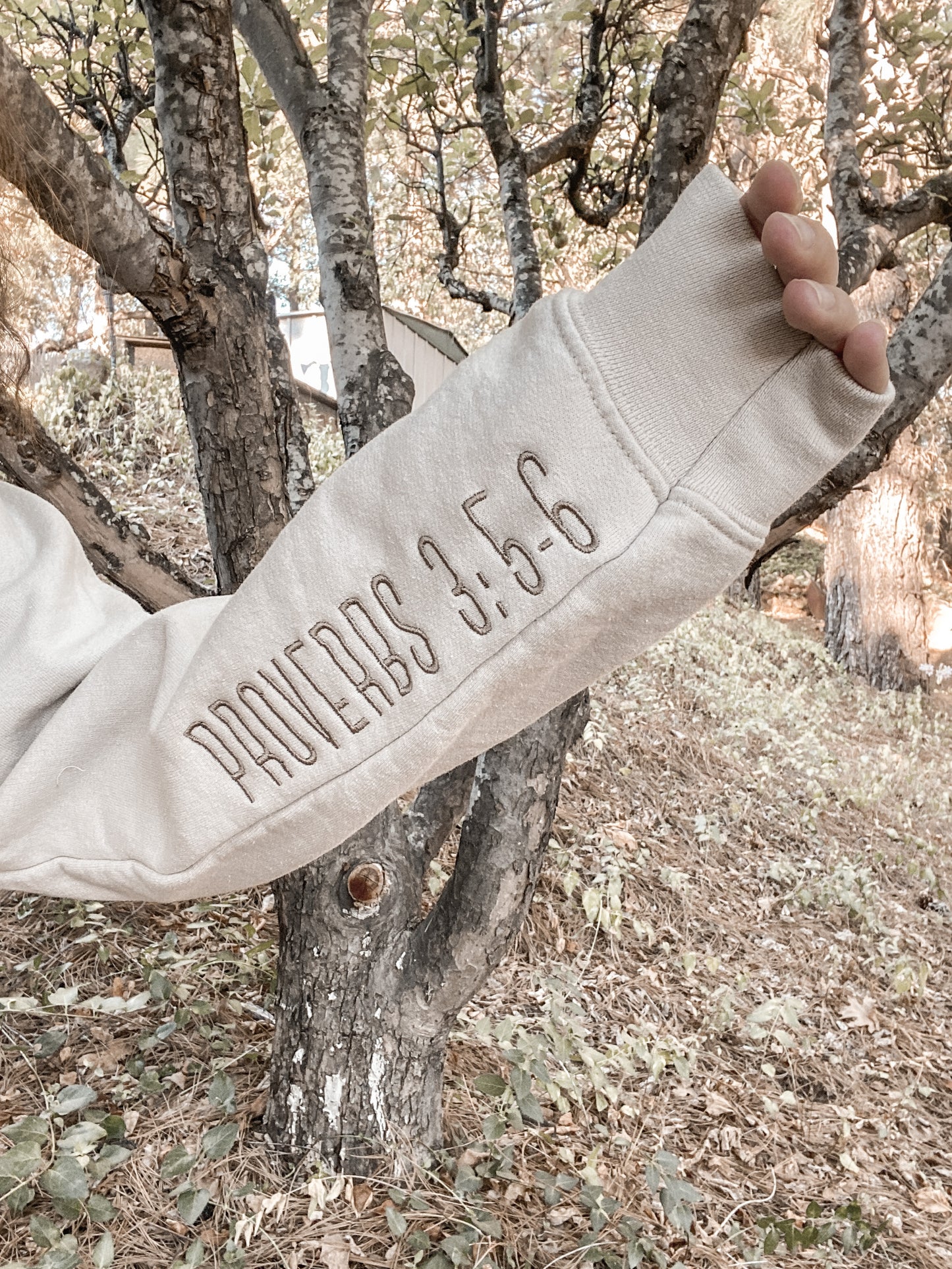 Trust in the Lord With All Your Heart Sweatshirt | Embroidered