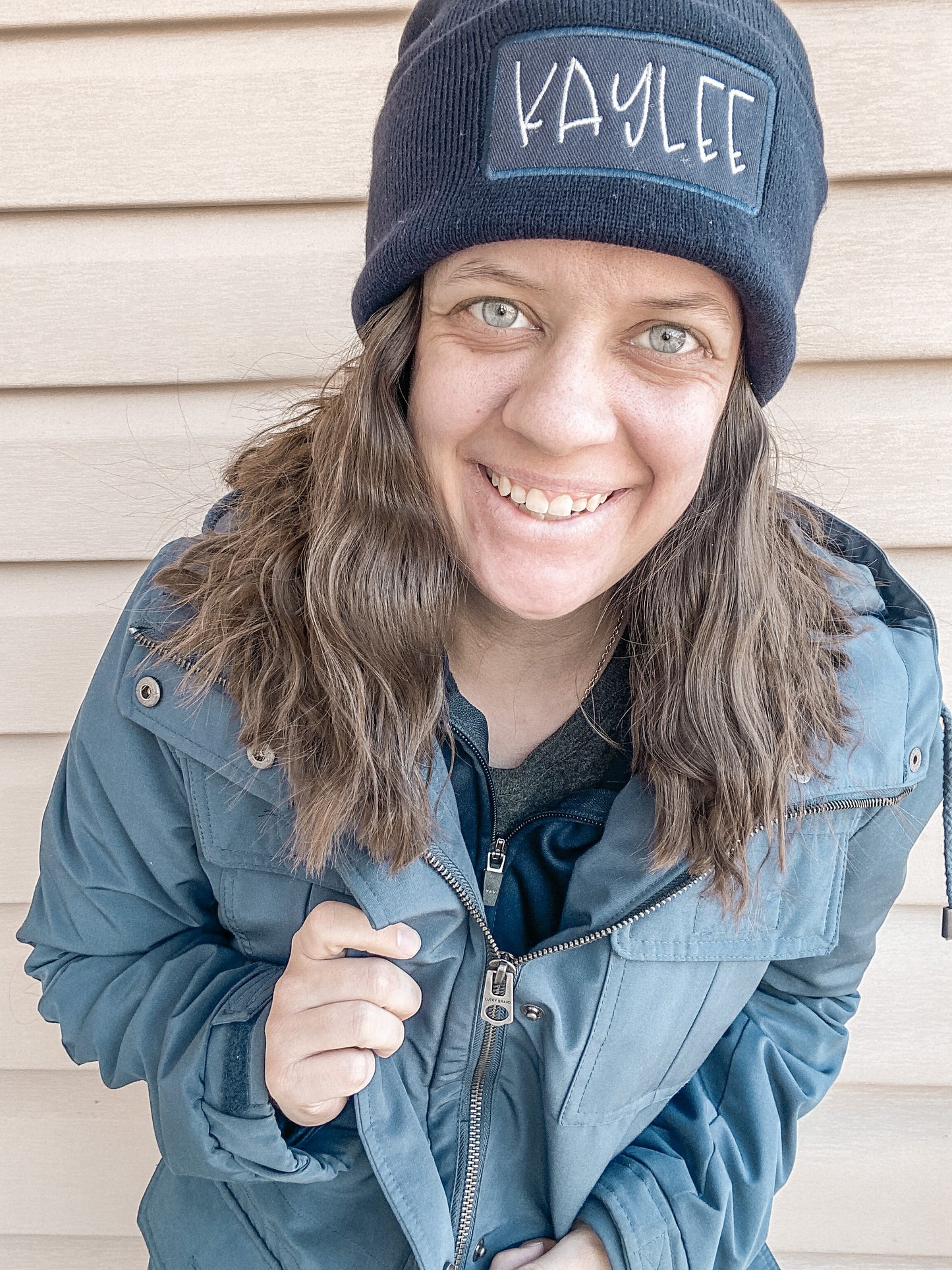 Personalized Name Beanie Embroidered
