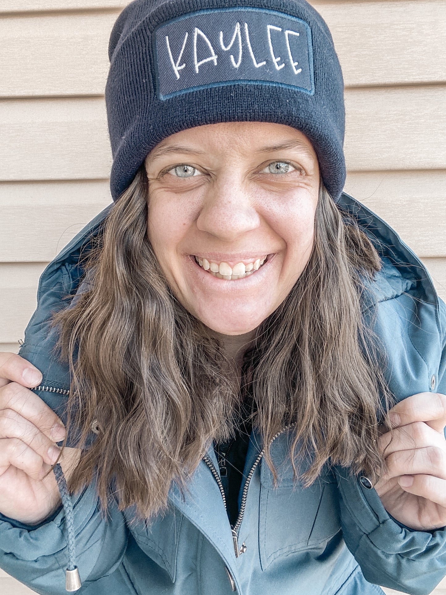 Personalized Name Beanie Embroidered