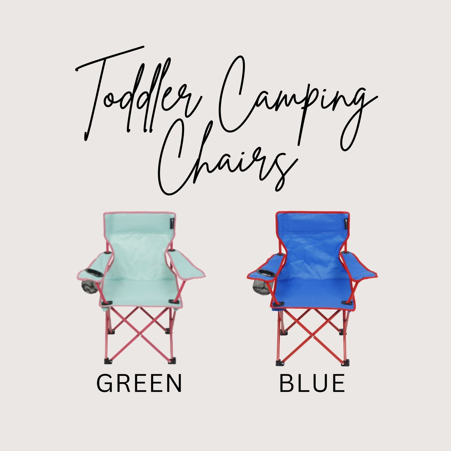 Personalized Embroidered Name Toddler Camping Chair