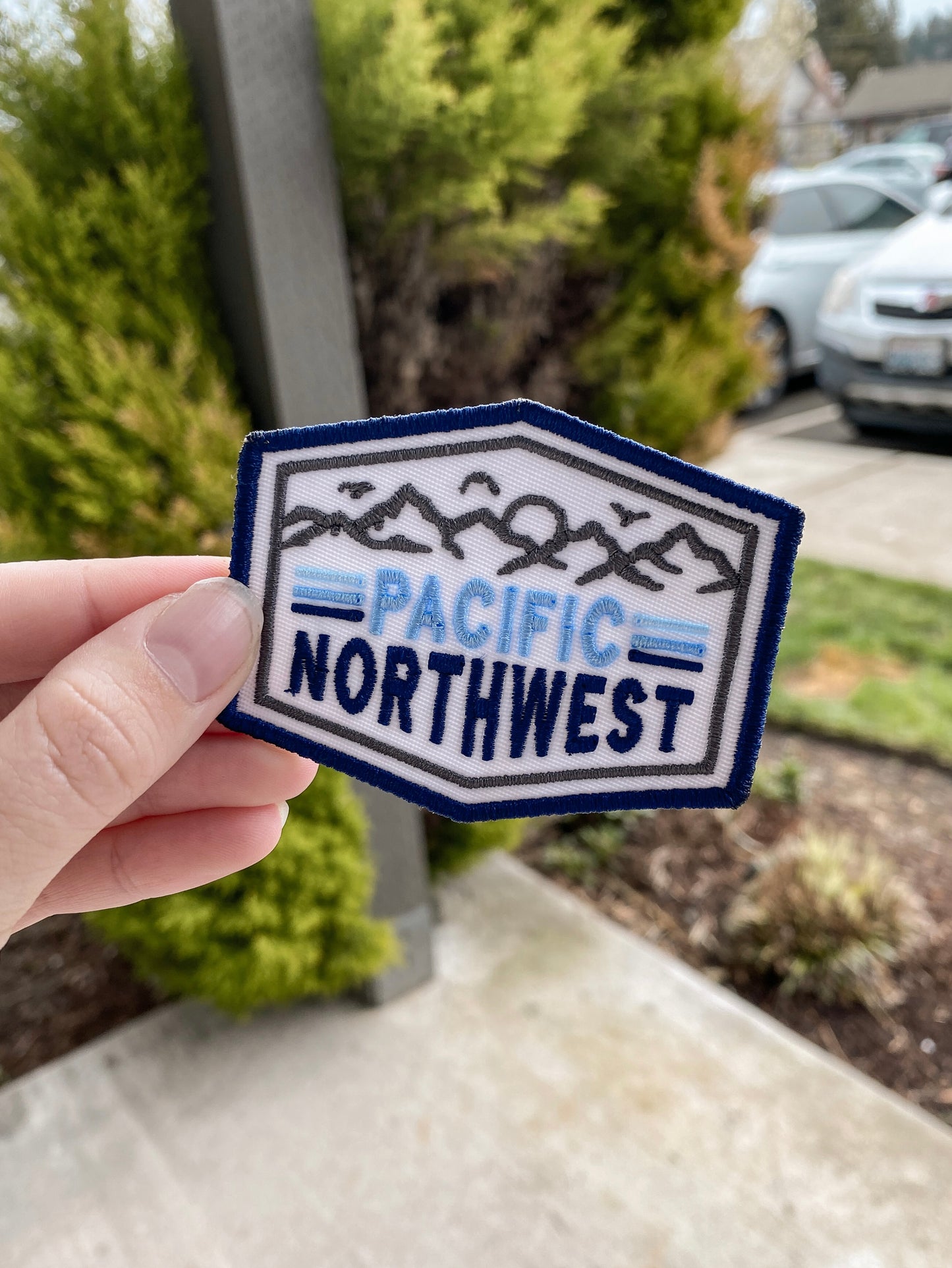 Pacific Northwest Iron On Patch | Embroidered Patch