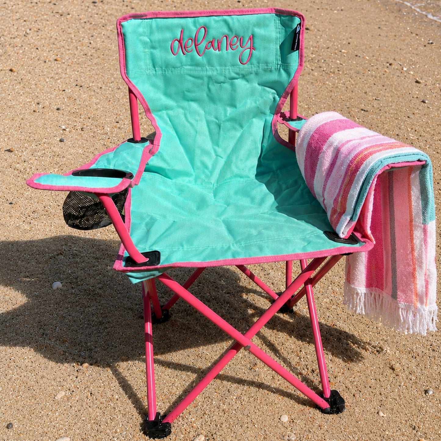 Personalized Embroidered Name Toddler Camping Chair
