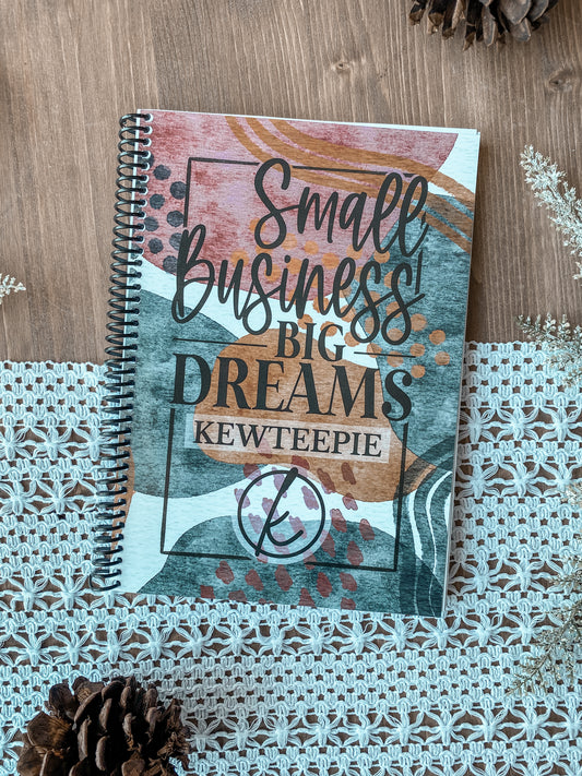 Small Business Big Dreams 7x10 Notebook